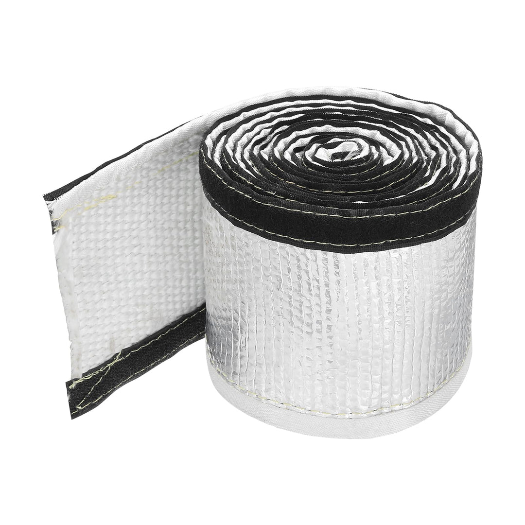 QUARKZMAN 3.0mm Dicke Aluminiumfolie Hitzeschutzschlauch 20mm Innendurchmesser Hitzeschutz Aluminium