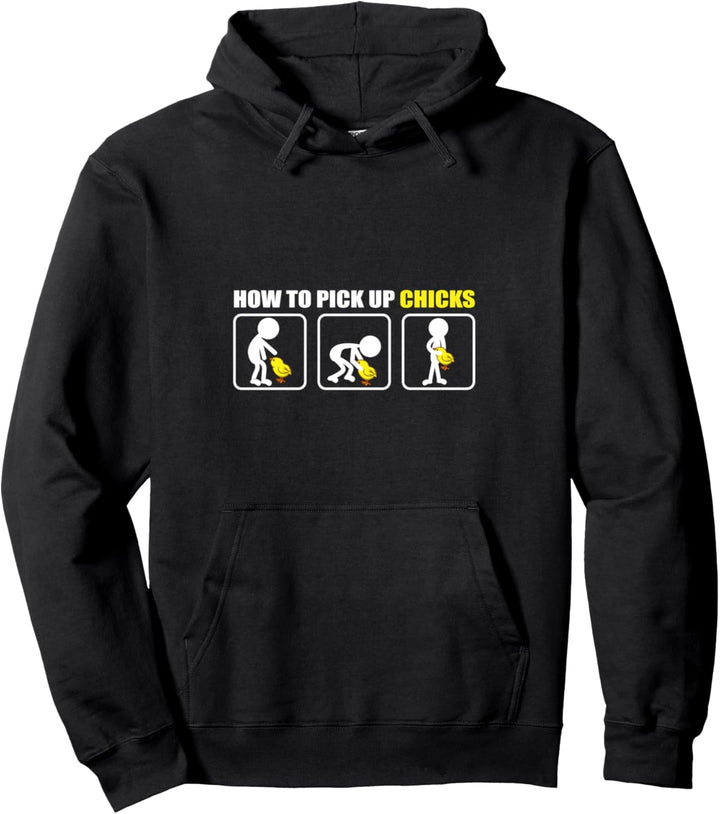 How to pick up chicks Sarkastischen und Joker Pullover Hoodie
