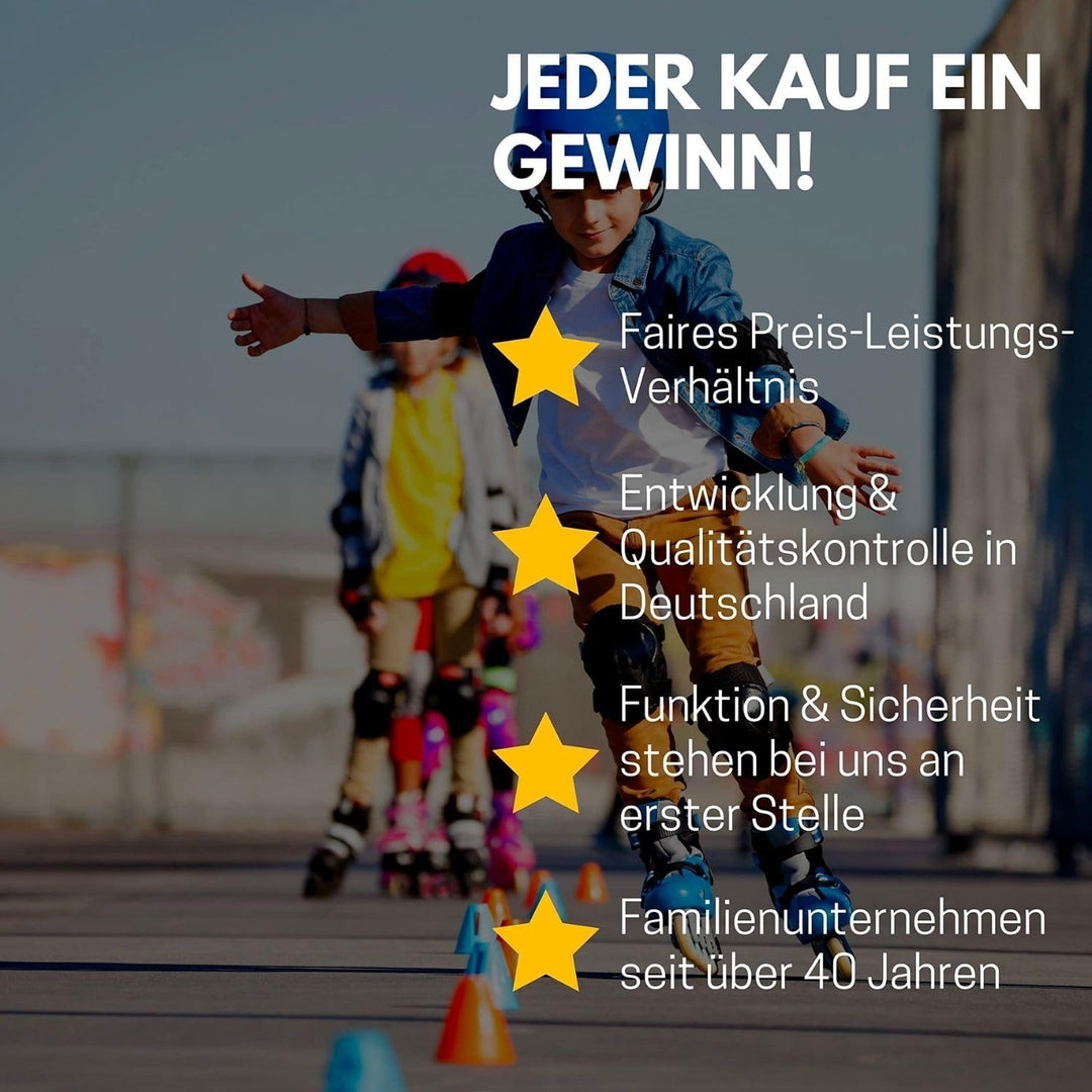 Best Sporting Inline Skates Erwachsene &amp; Jugendliche I Rollschuhe Grösse 37-41 I Breitenverstellung