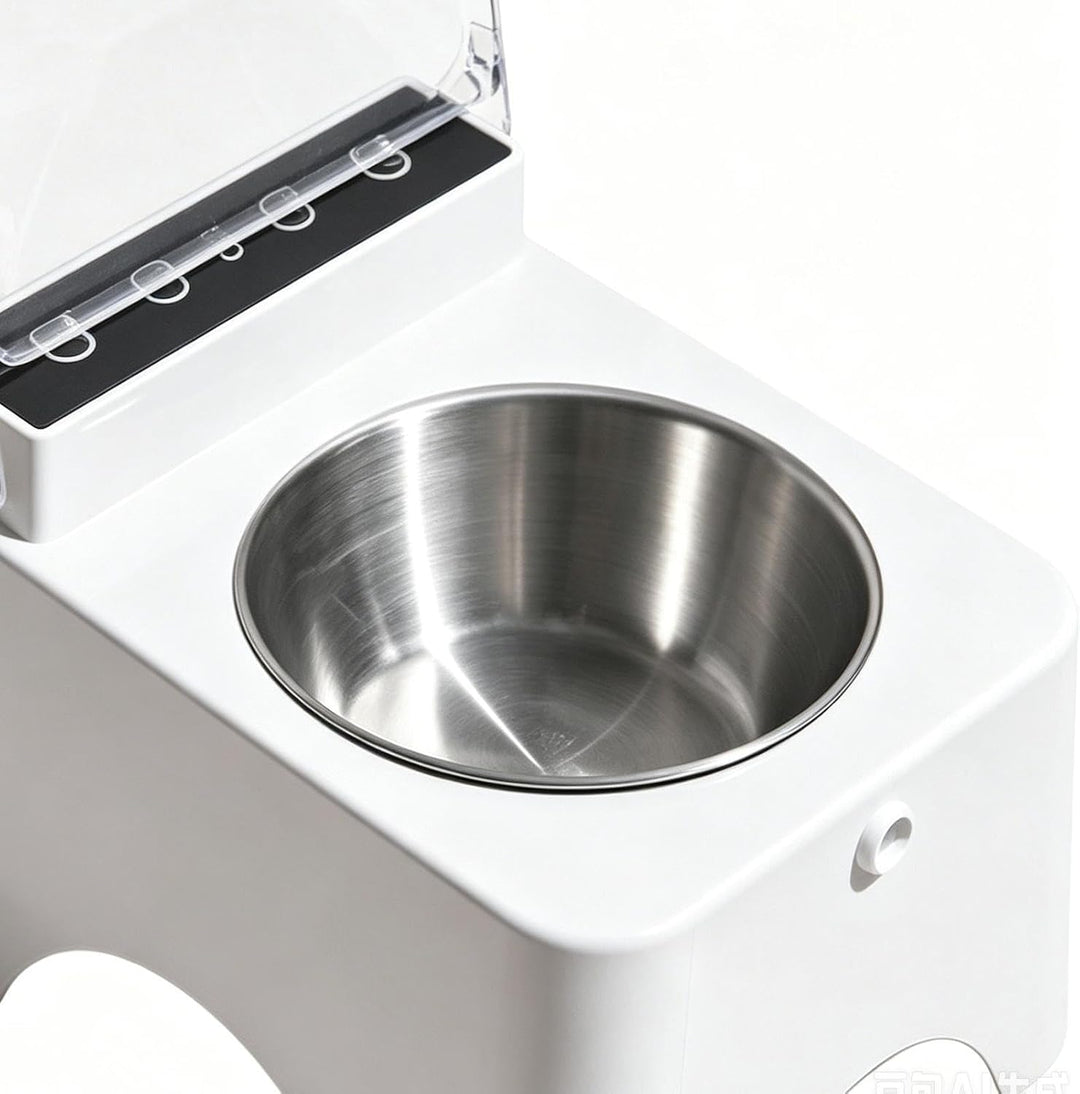 Katzennapf Smart Feeder Mit Infrarot Sensor Automatischer Deckel Katzen- Katzennapf,für Kätzchen Inn