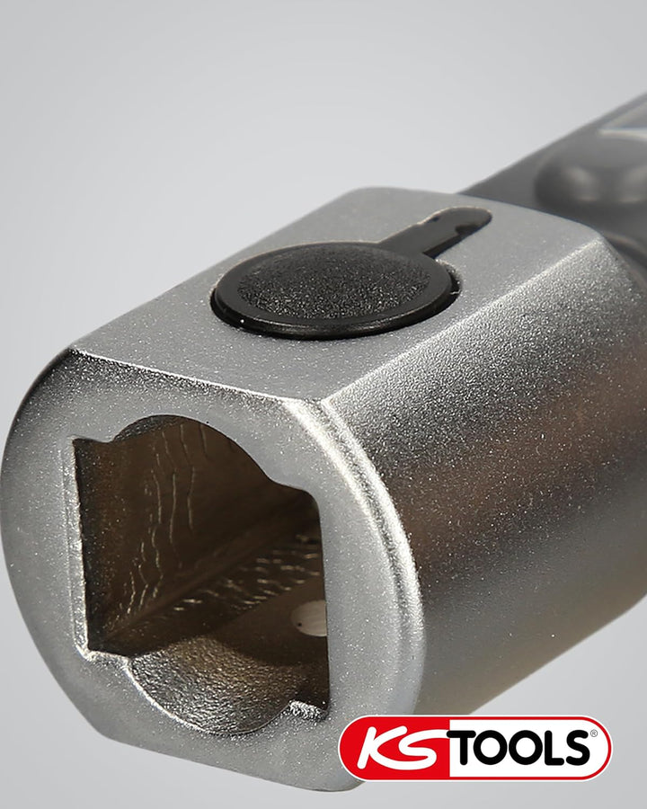 KS Tools Einsteck Drehmomentschlüssel 14x18 mm ERGOTORQUEprecision 516.1633 I 20-100 Nm I Mit Doppel