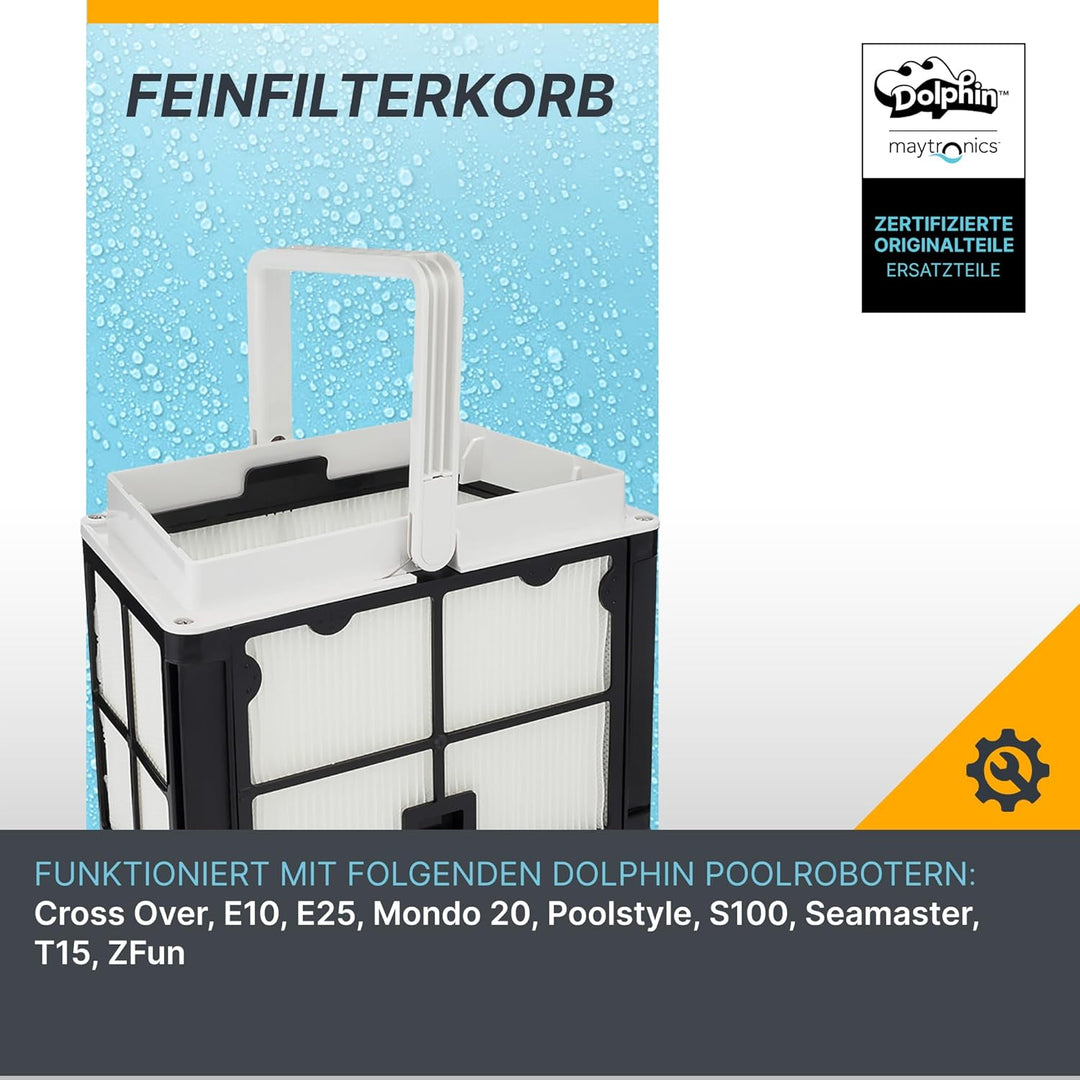 Dolphin Original Ersatzteil – ultrafeiner Filterkorb – Teilenummer 9991460-R1