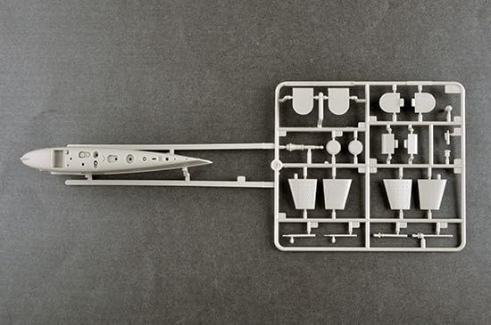 Trombettista 005910 1/144 PLAN Type 092, Xia Class, Mehrfarbig