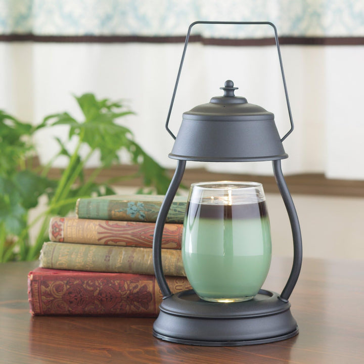 Candle Warmers Hurricane Laterne Kerzenwärmer schwarz