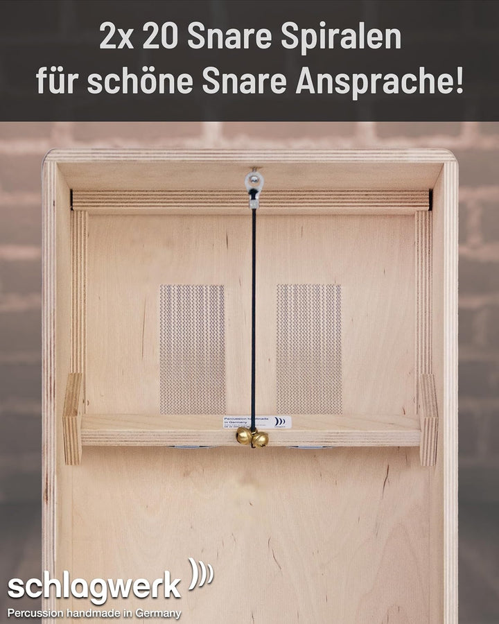 Schlagwerk Cajon 2 in One CP 408 (Dark Oak) Dunkle Eiche, Dunkle Eiche