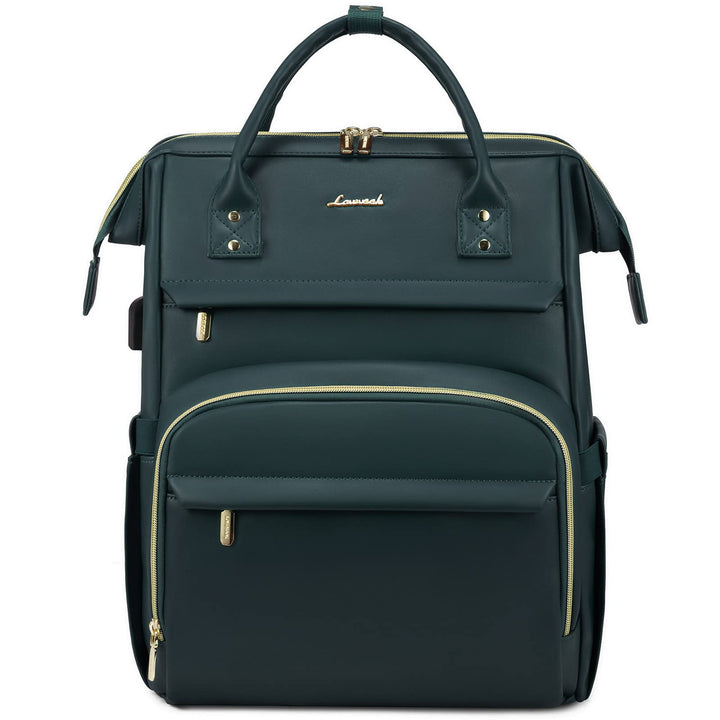 LOVEVOOK Rucksack Damen, Wasserdicht Laptoptasche Schulrucksack 15,6 Zoll mit Laptopfach, Gross Arbe
