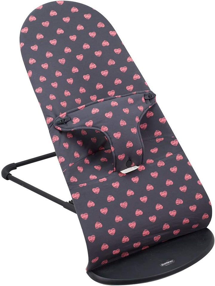 JYOKO Kids Bezug kompatibel mit Babybjorn Bliss, Balance, Soft (Fluor Heart, Baumwolle) Flúor Heart,