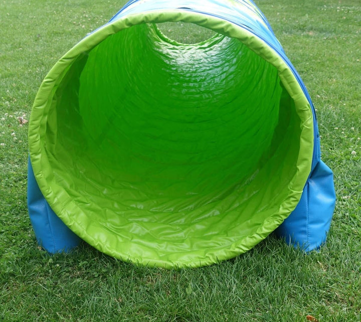 Callieway® Dog Agility Tunnel Profi Hunde Tunnel Agility Gerät (Stützsandsäcke bereits inklusive) (3