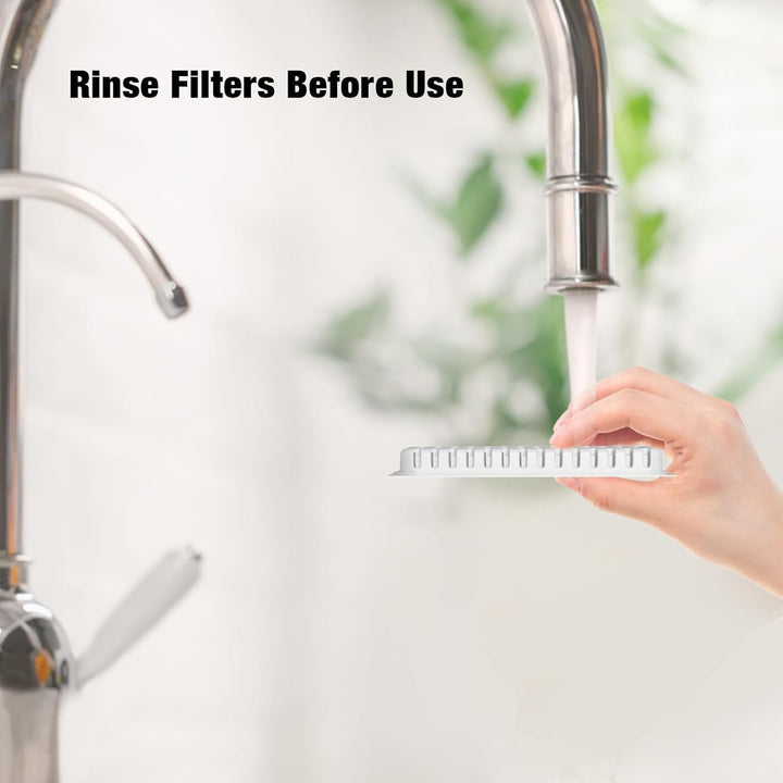 10 Pack Filter für Katzentrinkbrunnen & 2 Pack Schwämme Filterersatz, Katzentrinkbrunnenfilter für K