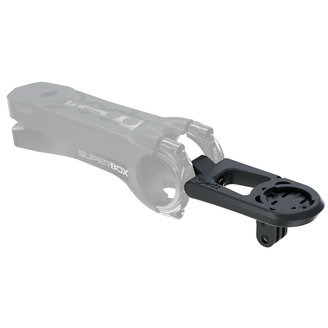 DEDA-ELEMENTI Supporto SUPERBOX per Garmin in Nylon Nero
