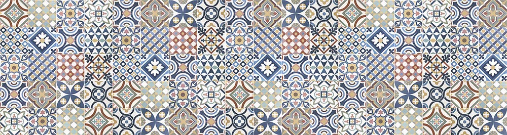 VINILIKO Gimaraes Vinylteppich, Mehrfarbig, 80 x 300 cm 80x300 Bunt, 80x300 Bunt