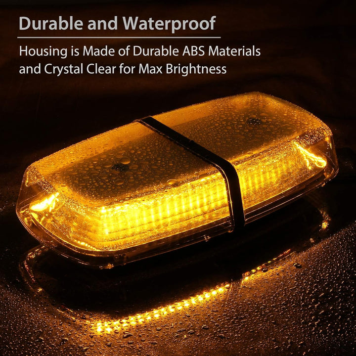 Auto Blinkende Blitzlicht Emergenecy Warnung Lichter 72LED 18W Bernsteinfarbene Warnblinkanlage Bar