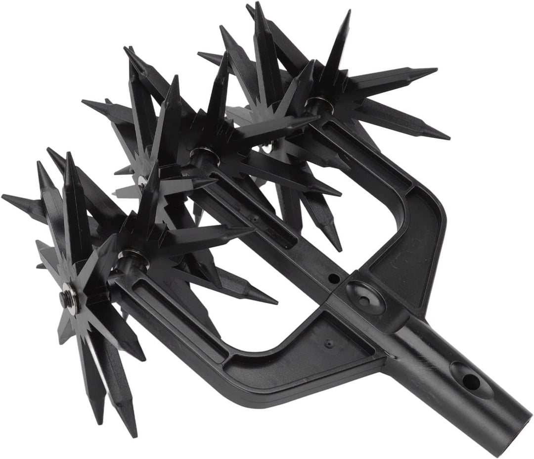 Folanda Kreiselgrubber, Abnehmbares Gartenboden-Vertikutierer-Set, Einstellbarer, Verschleissfester