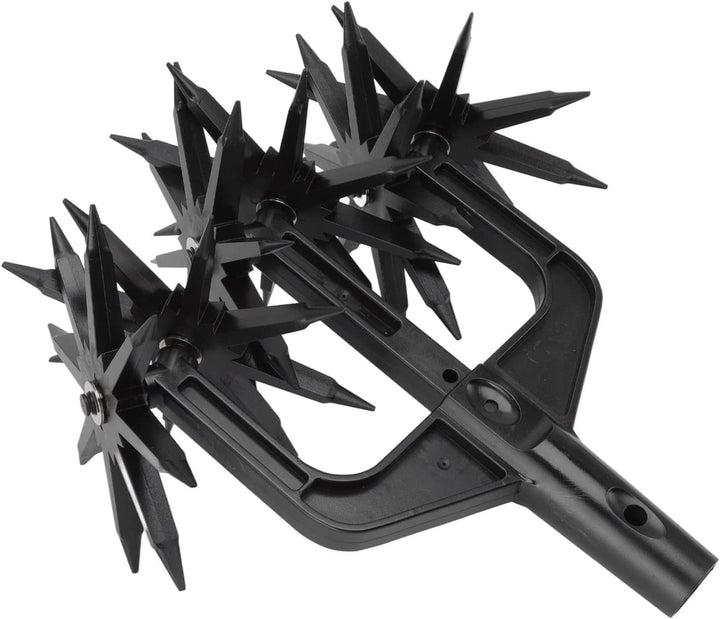 Folanda Kreiselgrubber, Abnehmbares Gartenboden-Vertikutierer-Set, Einstellbarer, Verschleissfester