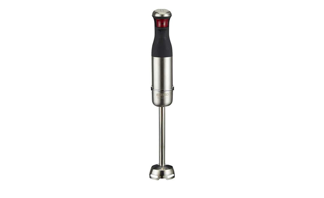 MEISTERKOCH KOCHEN WIE DIE PROFIS Stabmixer Pürierstab Mixer Edelstahl 800 Watt | Tri-Blade Edelstah