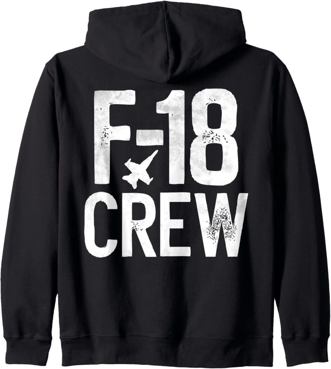 F-18 Hornet Silhouette Jet Fighter Crew und Team Fighter Jet Kapuzenjacke