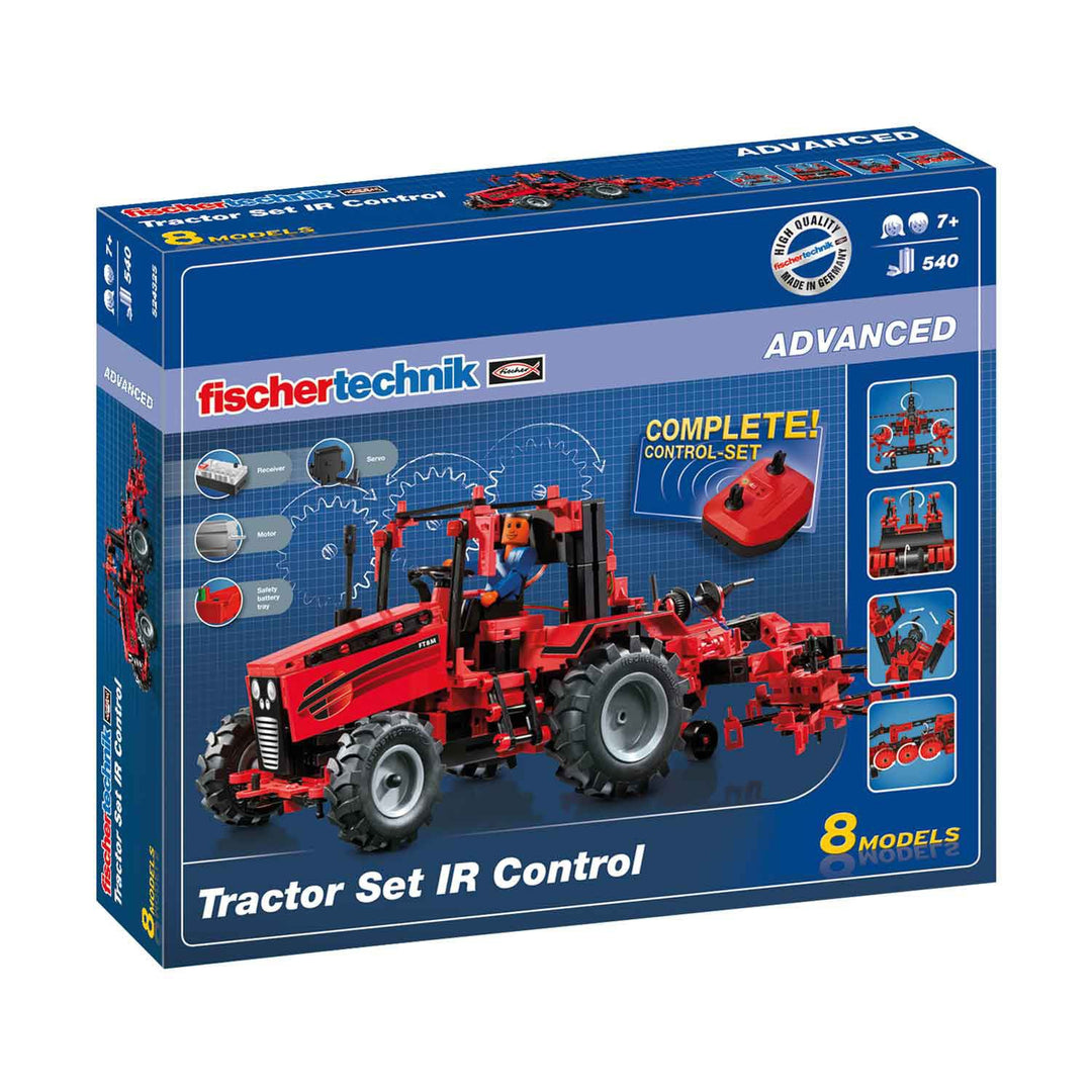 fischertechnik Tractor Set IR Control Konstruktionsbaukasten - ferngesteuerter Tractor zum selbst ko