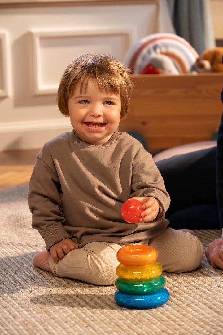 Goliath – Lil’ Jellies - Jelly Stacker | Stapelspielzeug für Babys – Weiche sensorische Squishy-Ring
