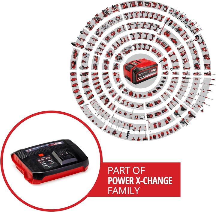 Einhell PXC Ladegerät Power-X-Boostcharger 6 A Power X-Change (Lithium-Ionen, für alle PXC-Akkus ver