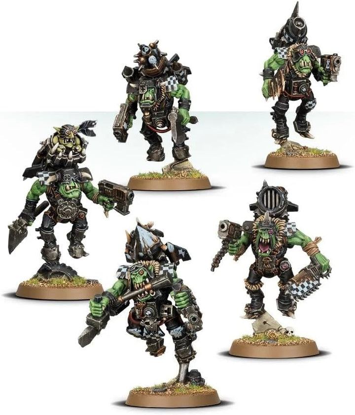 Games Workshop Warhammer+40k+-+Orks+Stormboyz+%282018%29, Schwarz