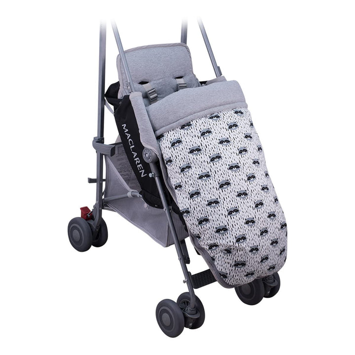 JYOKO KIDS Fusssack Kompatibel mit Maclaren Raccoon BAUMWOLLE, Raccoon BAUMWOLLE