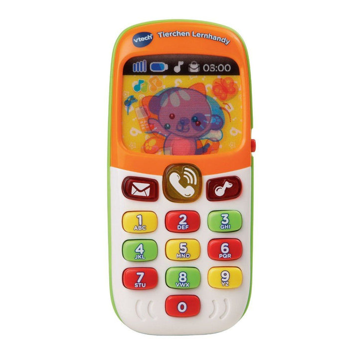 VTech Tierchen Lernhandy – Lerntelefon für Kinder 9-36 Monate