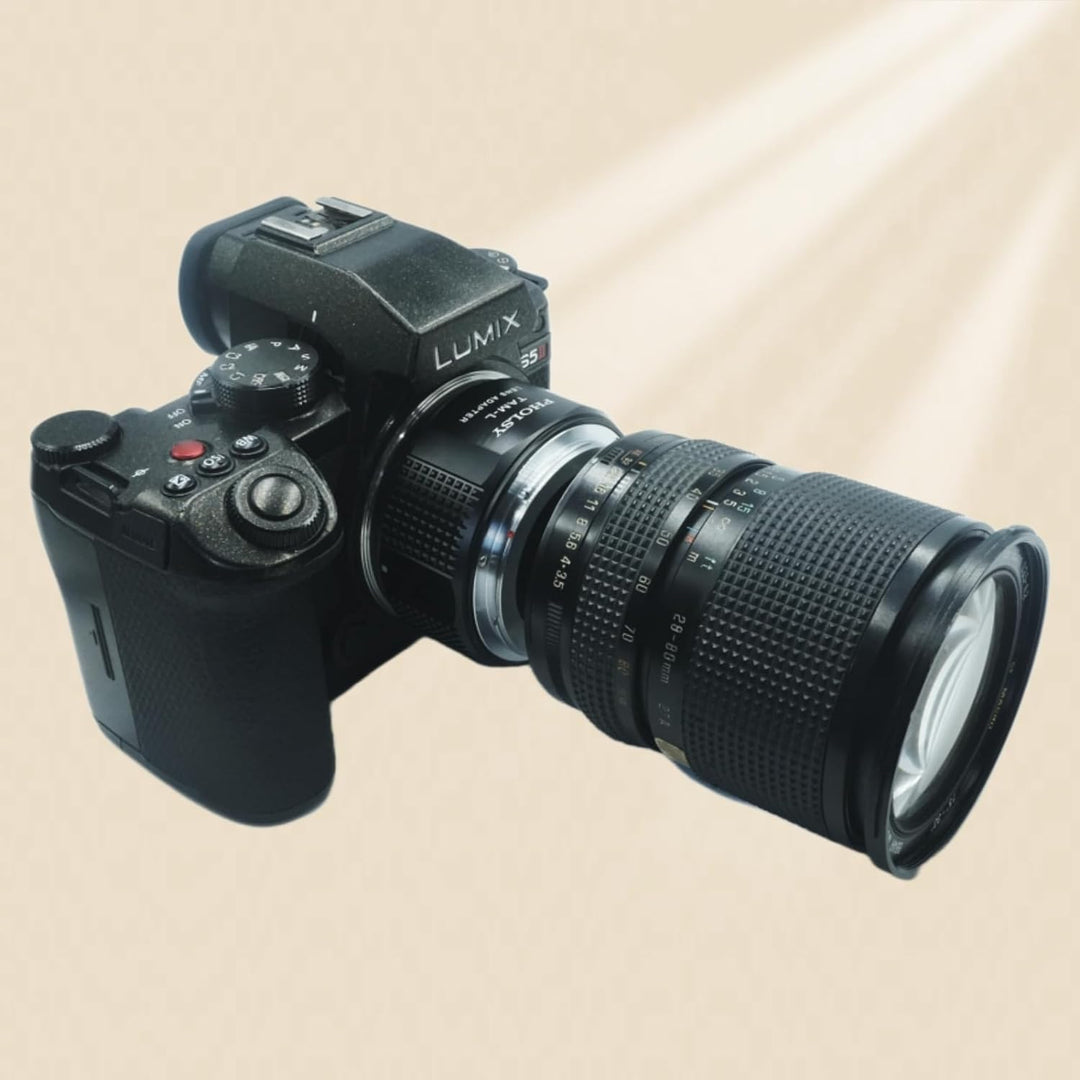PHOLSY Objektivadapter Kompatibel mit Tamron ADAPTALL-2 Objektiv und L Mount Kameragehäuse Konverter