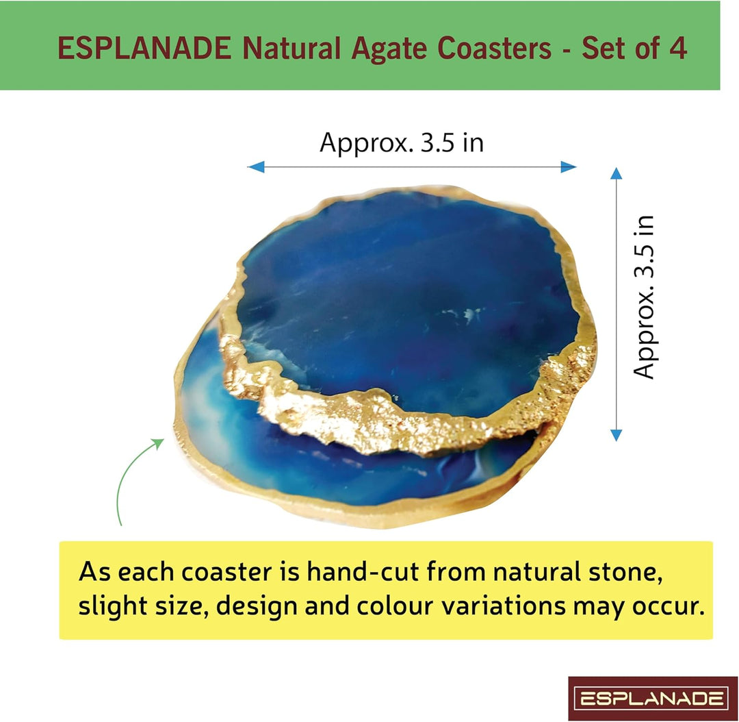 eSplanade Achat Untersetzer Bar Bier Kaffee Tee Untersetzer - Set von 4 Untersetzer - perfekte Tabel