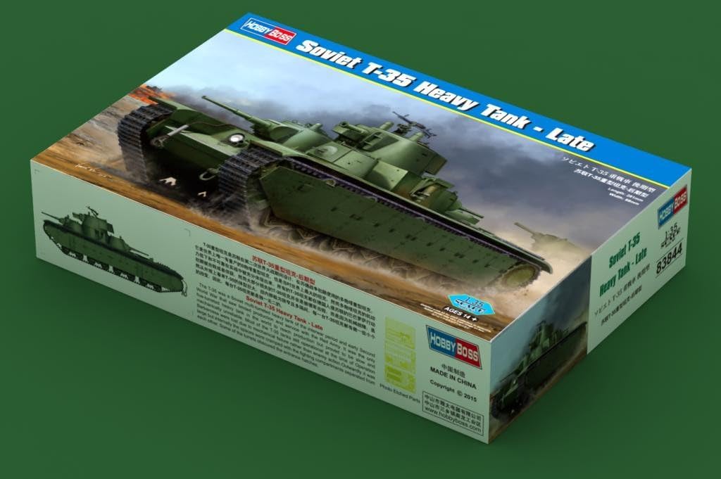 Hobby Boss T-35 späte Version, HY83844, Mehrfarbig