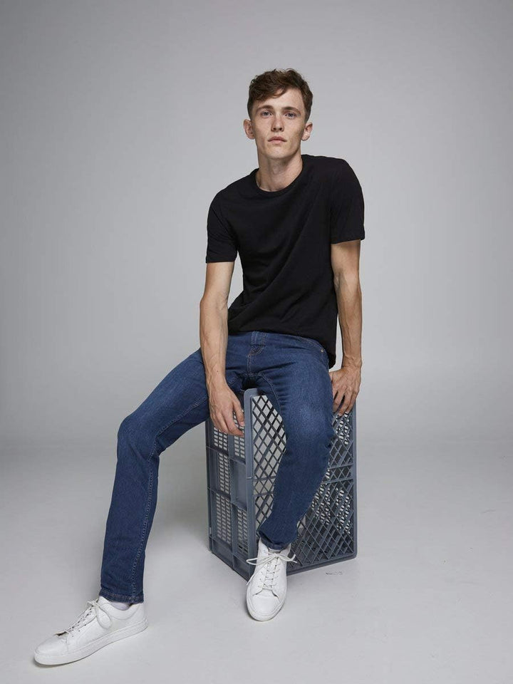 JACK &amp; JONES Male Slim Fit Jeans JJIGLENN JJICON JJ 257 50SPS NOOS Slim Fit Jeans 30W / 30L Denimbla