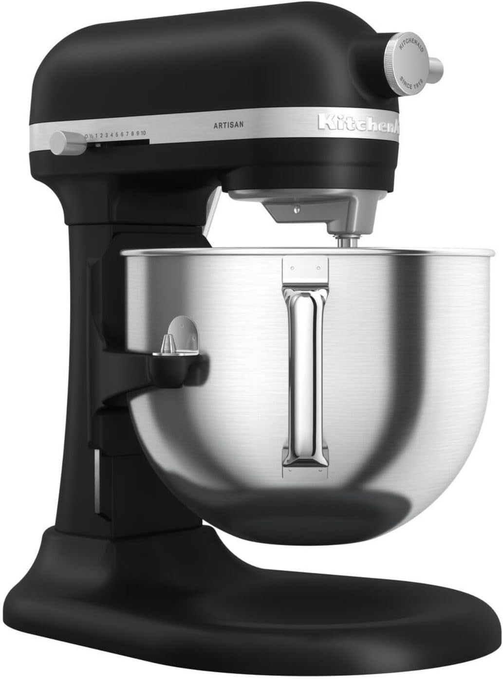 KitchenAid Artisan Küchenmaschine 6,6L Matt Schwarz 5KSM70SHXEBM