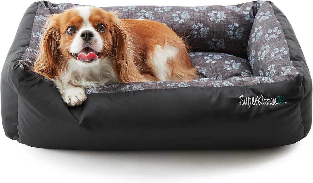SuperKissen24. Hundebett Hundekorb Hundesofa Tierbett für Kleine, Mittlere und Grosse Hunde - Waschb