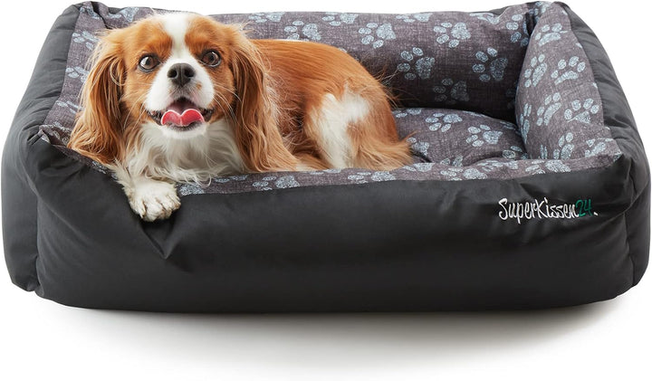 SuperKissen24. Hundebett Hundekorb Hundesofa Tierbett für Kleine, Mittlere und Grosse Hunde - Waschb