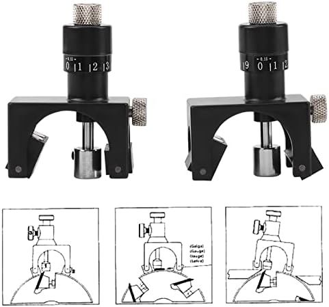 Magnetische Hobelmesser Einstelllehre 2-teilig Für präzise Installation von Hobelmessern