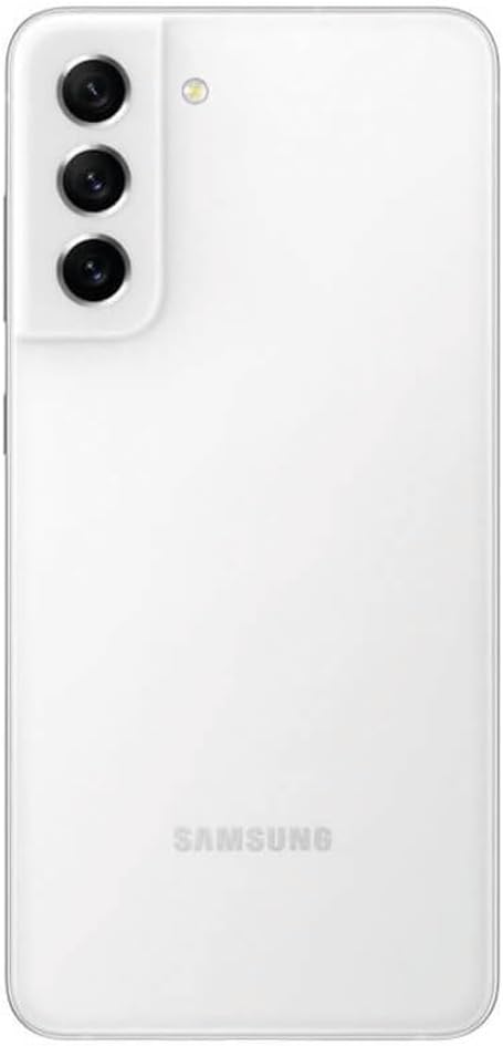 Samsung GALAXY S21 FE 5G G990B DS 128GB, Weiss [Italienische Version] Entsperrt Weiss 128 GB, Entspe