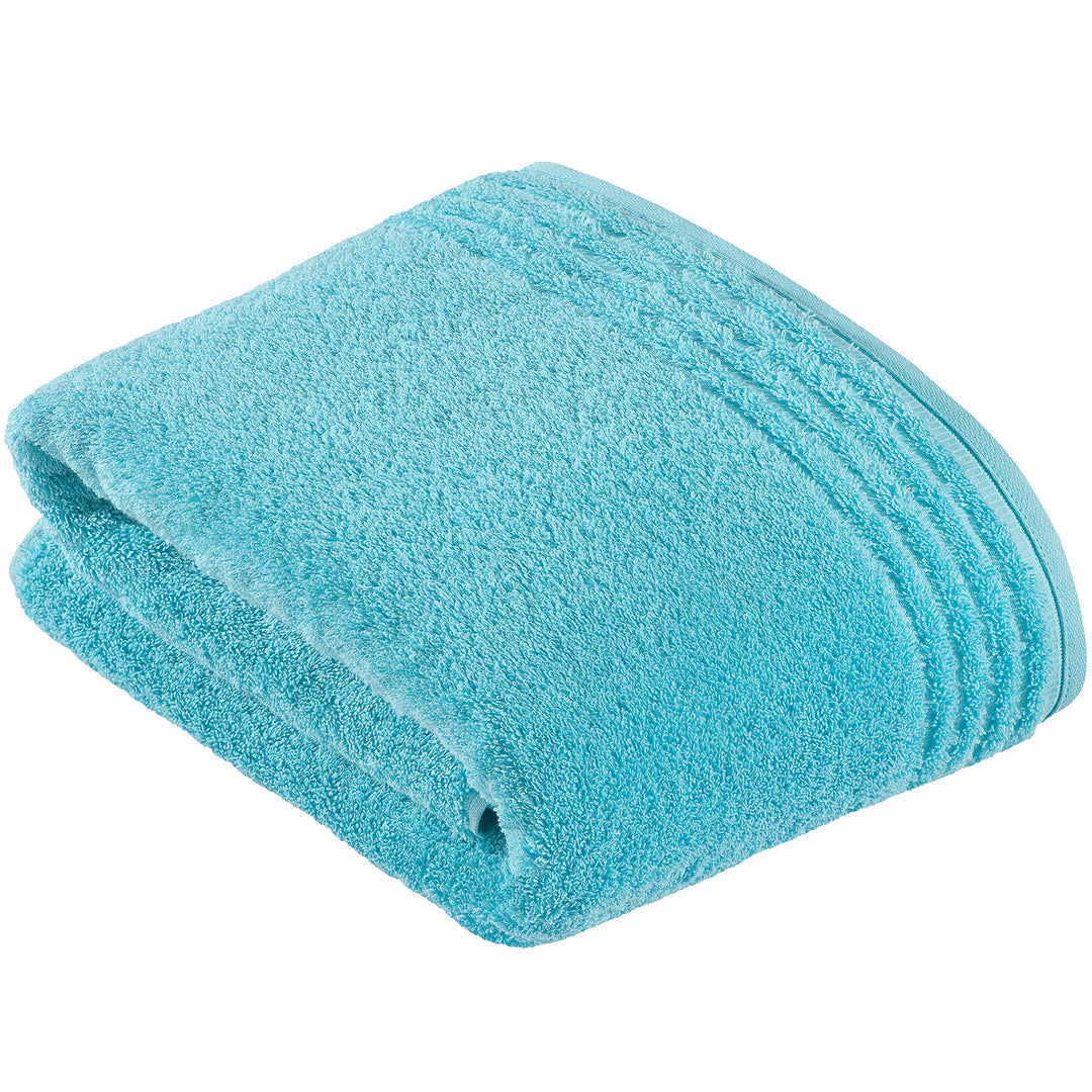 Vossen Vienna Style Supersoft Badetuch 100 x 150 cm Light Azure, Badetuch 100 x 150 cm Light Azure