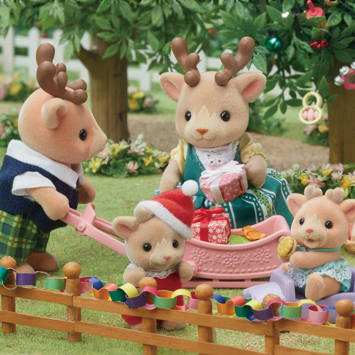 Sylvanian Families 5692 Rentier Familie - Figuren für Puppenhaus