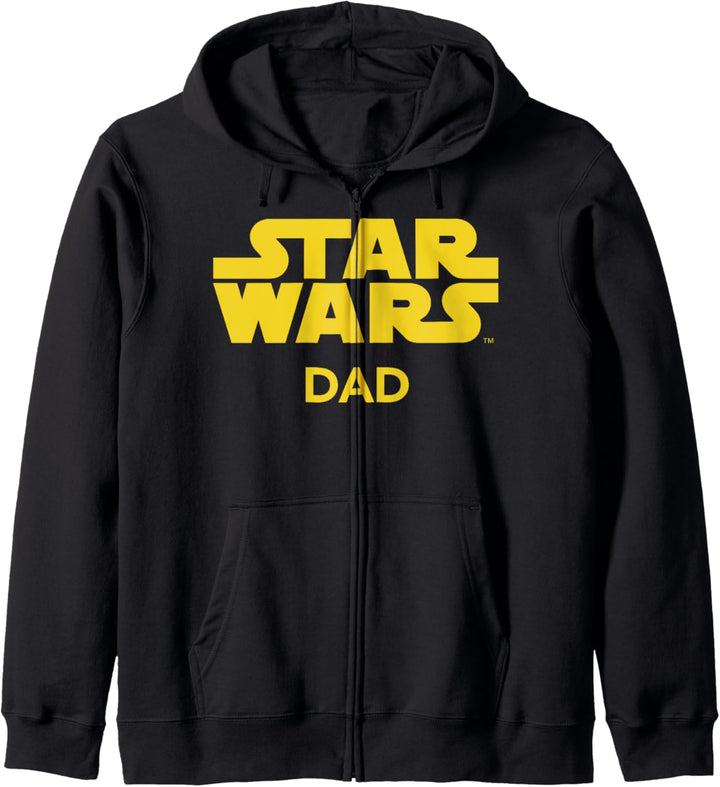 Star Wars Dad Classic Title Logo Kapuzenjacke
