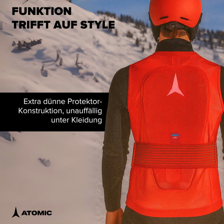 Atomic Live Shield AMID Lite Vest M I Herren-Protektorenweste mit AMID-Technologie für maximalen Sch