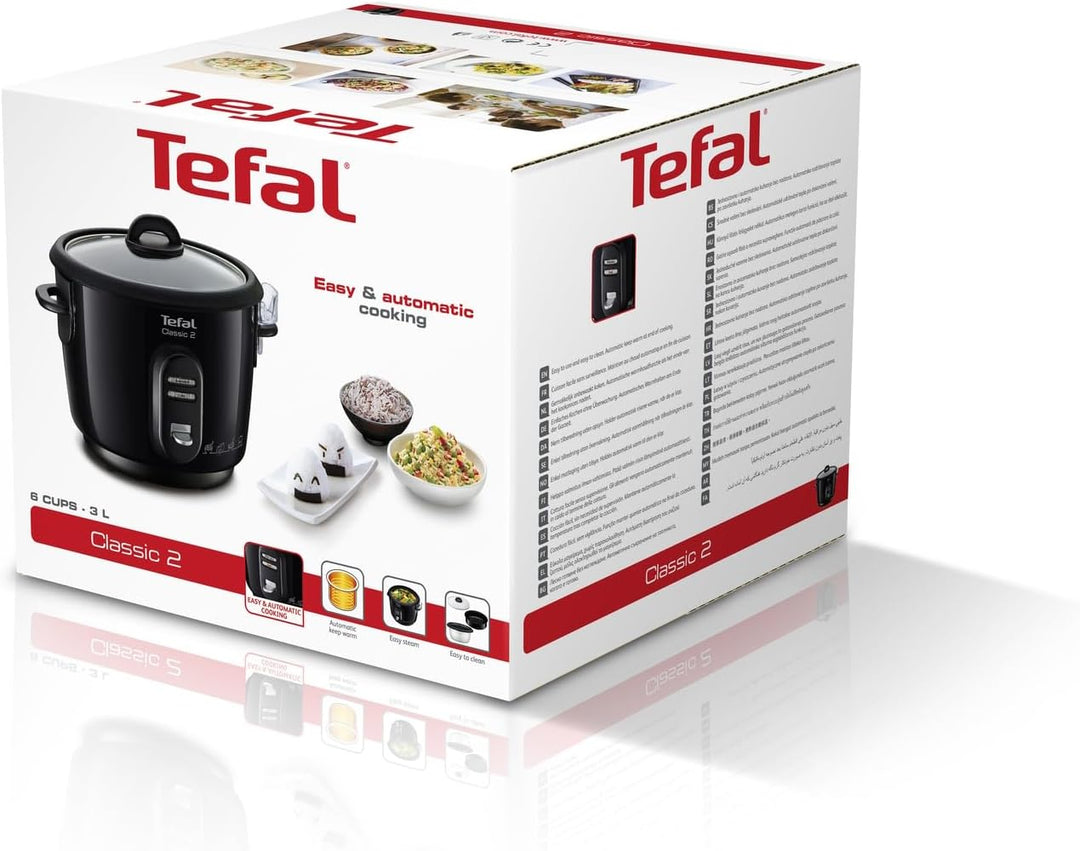 Tefal RK102811 Reiskocher Classic, schwarz-metallic 3