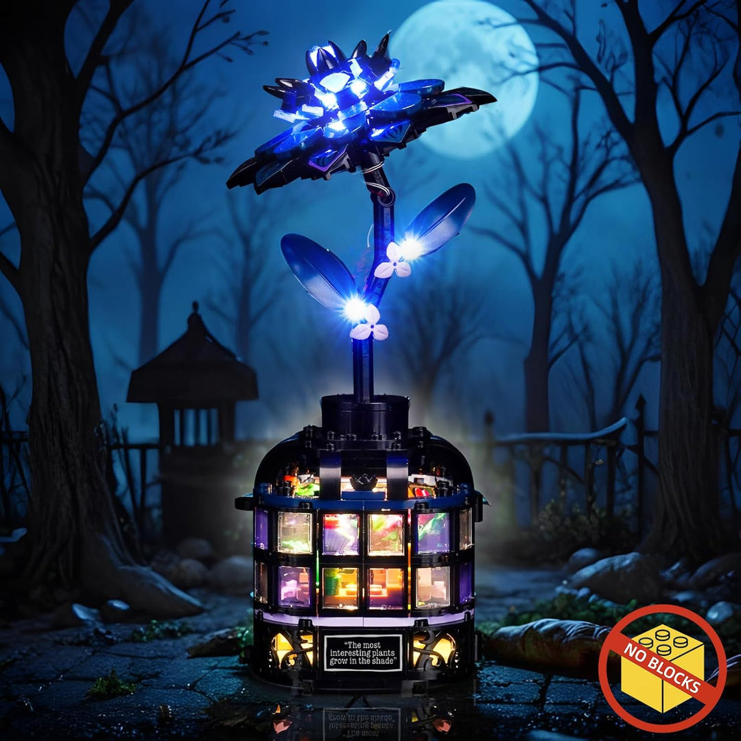 Led Licht Set Kompatibel mit Lego 76784 Black Dahlia Flower (Kein Modell), Dekorationsbeleuchtungsse