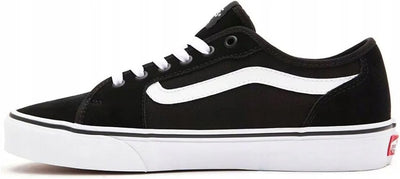 Vans Unisex Filmore Decon Sneaker 40 EU Suede Canvas Black White, 40 EU Suede Canvas Black White