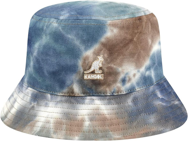 Kangol Tie Dye Fischerhut - Blau-Pink, Blau