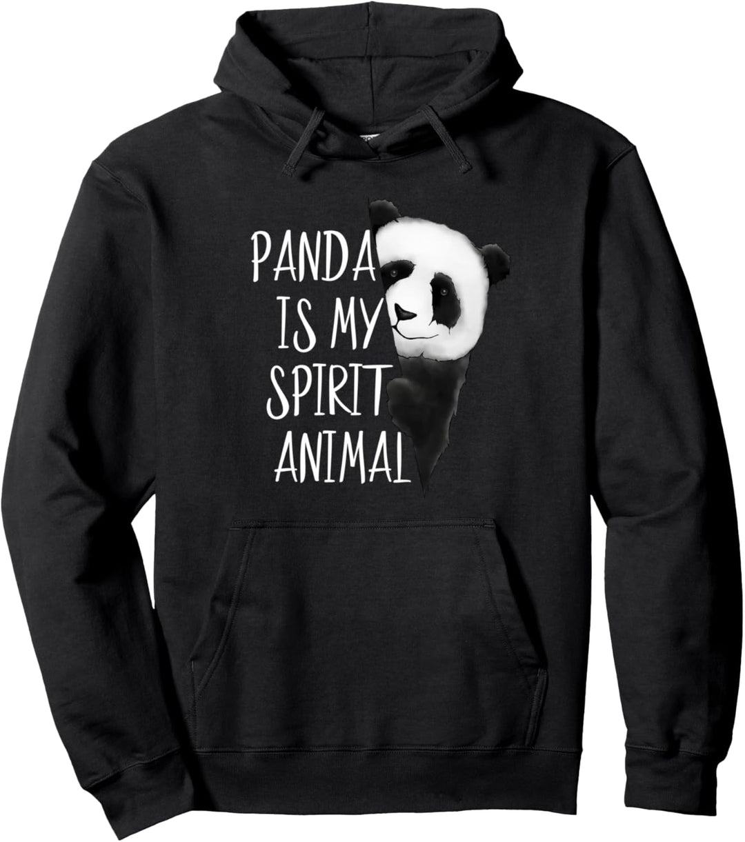 Panda Is My Spirit Animal | Schickes Pandabär Pullover Hoodie