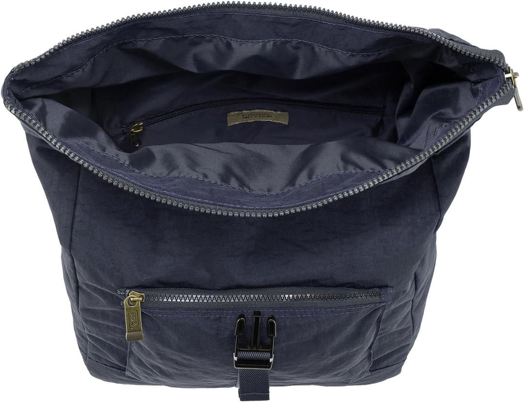 camel active Journey Herren Bags Rucksack Backpack, 22 L Dunkelblau Blau M, Blau M