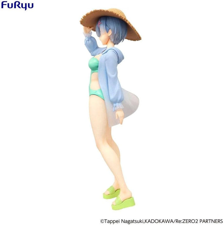 MERCHANDISING LICENCE Re:Zero - Starting Life in Another World Rem Summer Urlaub Unisex Statue Stand