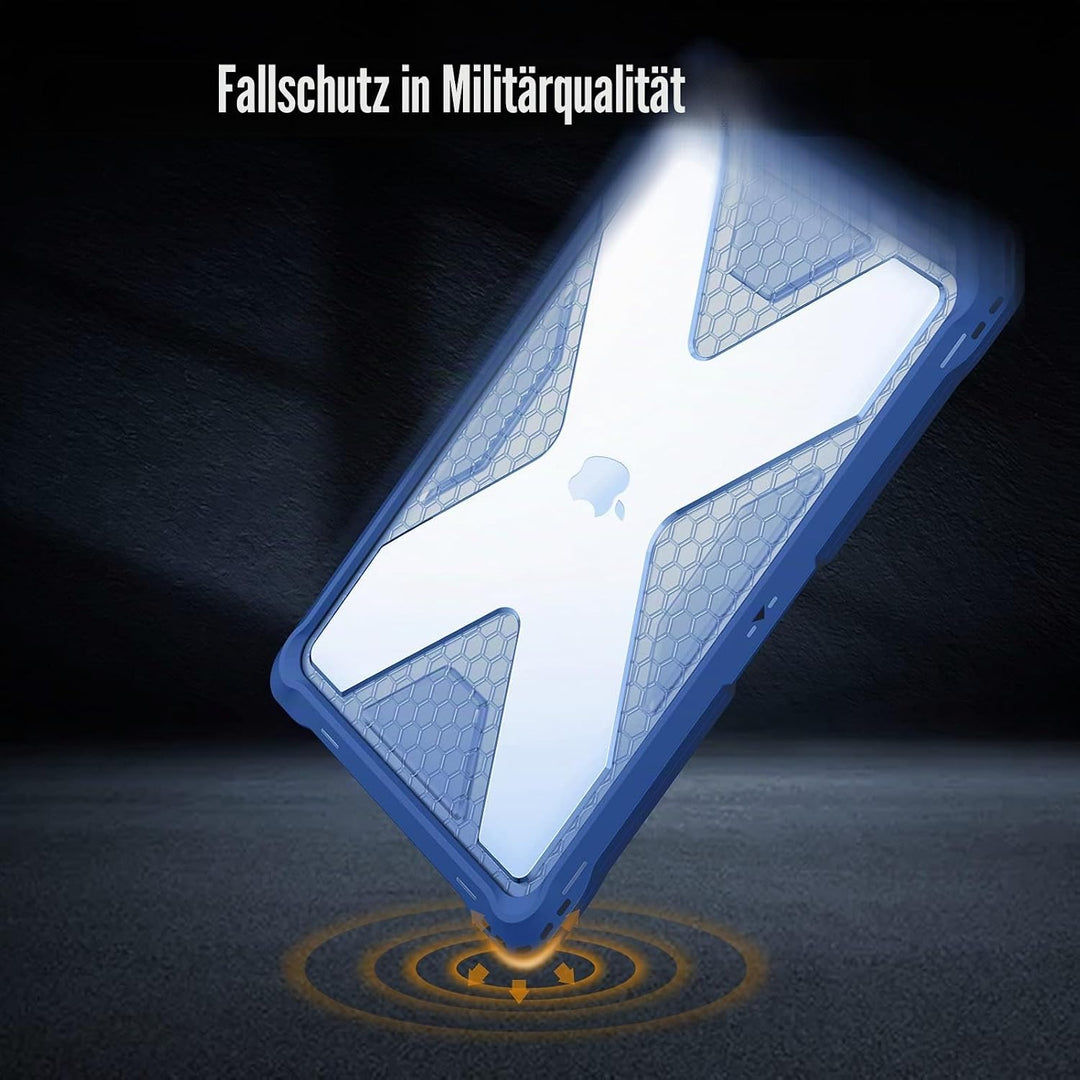 Fintie Hülle kompatibel mit MacBook Air 13 (2018-2020 Version) A2337(M1)/A2179/A1932, Ganzkörper-Rug