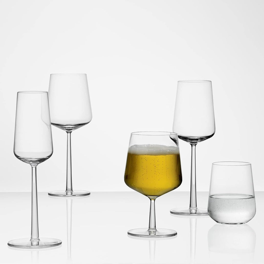 Iittala 1008576 Essence 2-er Set Champagnergläser 21 cl, Glas, Klar Klar 2 x 210 ml, Klar 2 x 210 ml