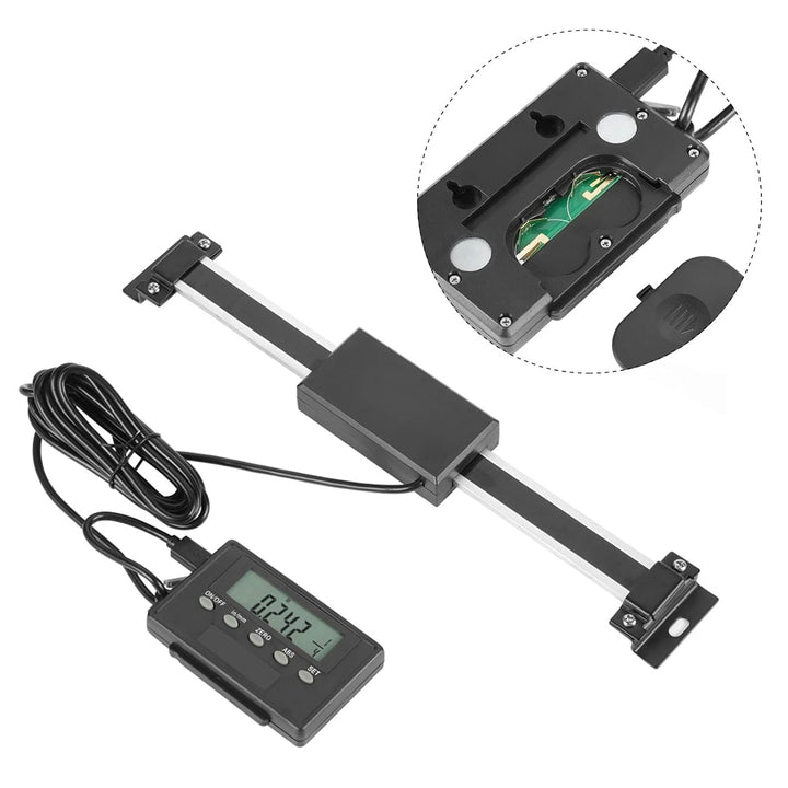 Digitalanzeige DRO Remote LCD Exaktheit Linearskala für Fräsmaschinen oder Drehmaschinen Messbereich