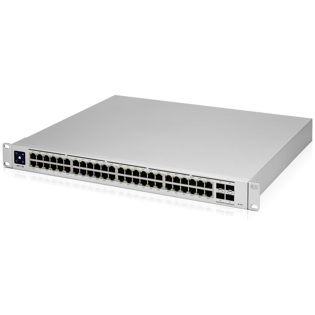 Ubiquiti USW-PRO-48-POE UniFi-Switch, Gen2, 8X PoE ++, 48x Gigabit LAN, 660W, 4X SFP+ Single